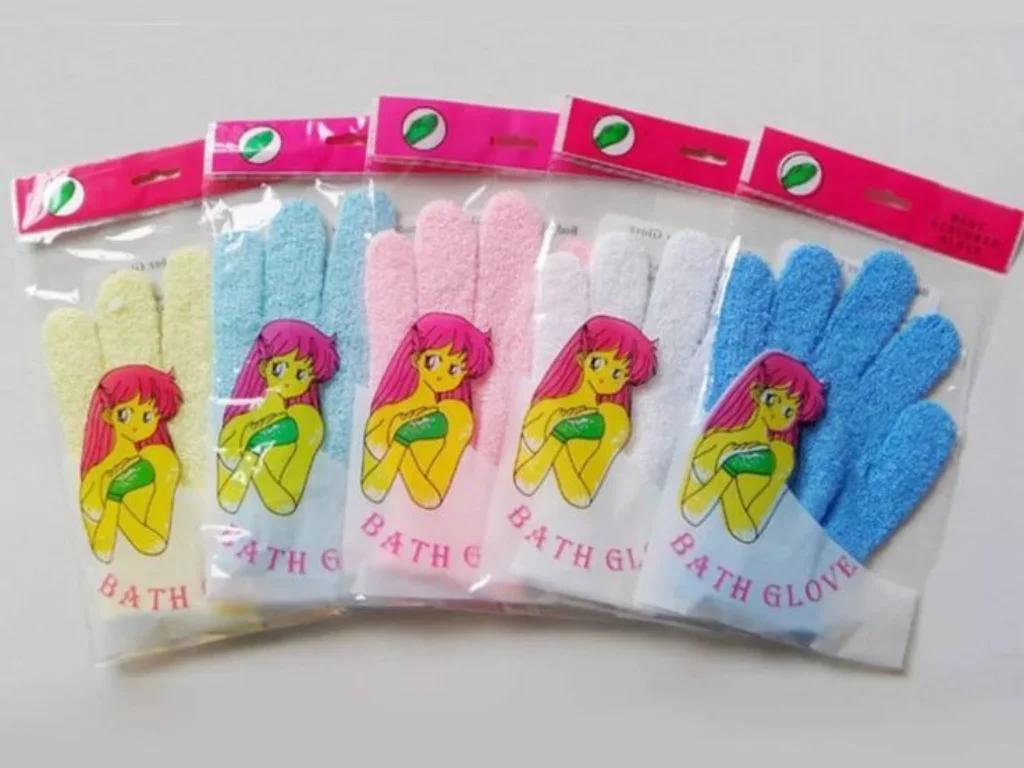 Bath gloves
