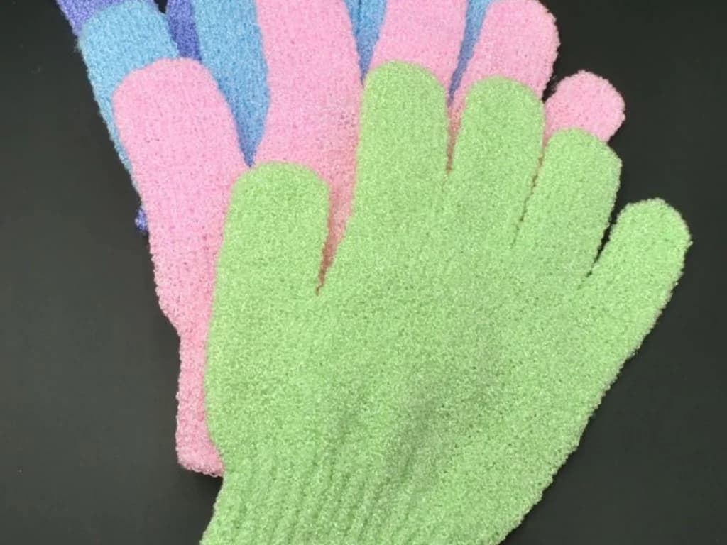 Bath gloves